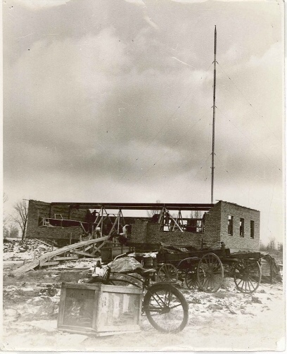 Original WMRN facilities and early broadcast infrastructure